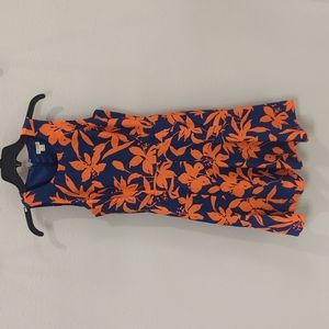 Colorful j crew dress